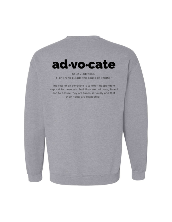 Crisis Intervention Advocate Crewneck